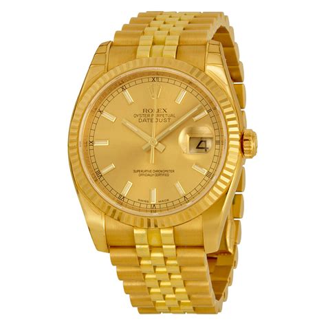 rolex date just gold|gold rolex datejust for sale.